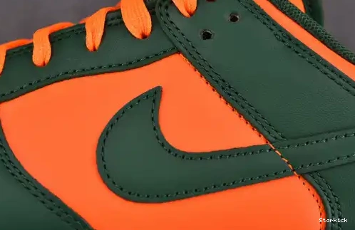 DD1391-300 Low Dunk Hurricanes Miami Nike 0706